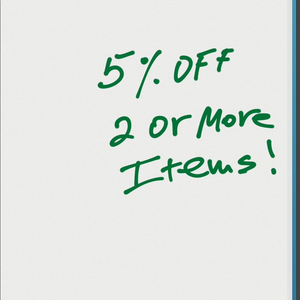 BUY MORE SAVE MORE!